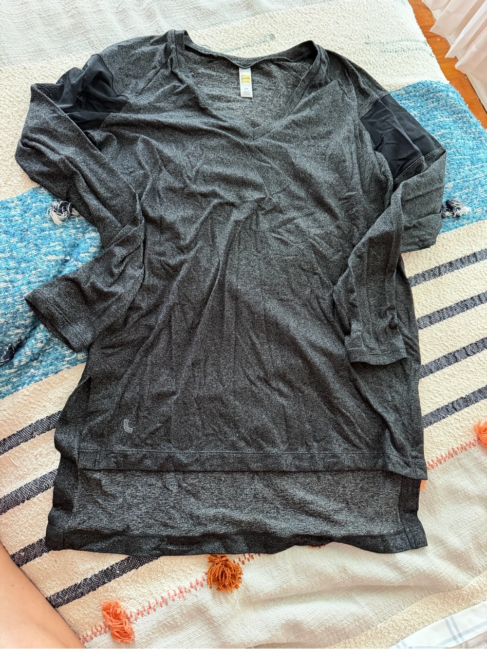 Lole Women's Dark Charcoal Gray Tunic Top